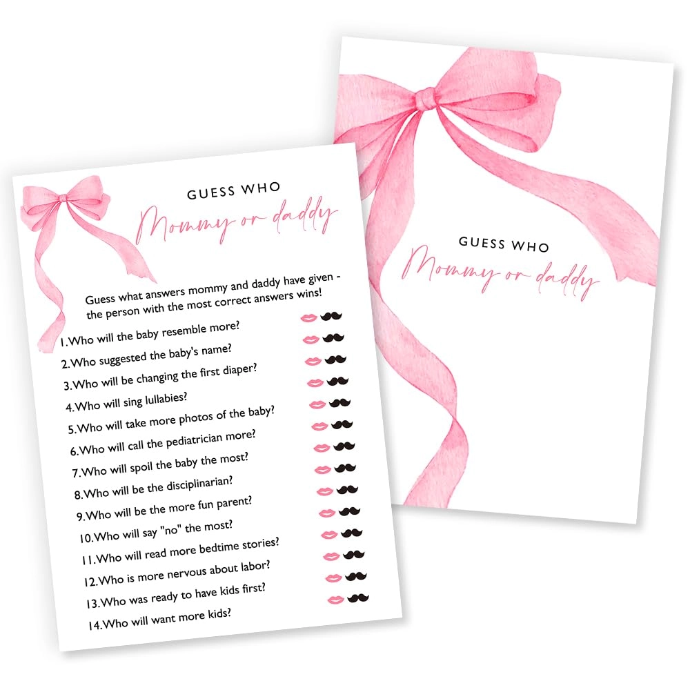 Who Knows Mommy Best - Adult 25