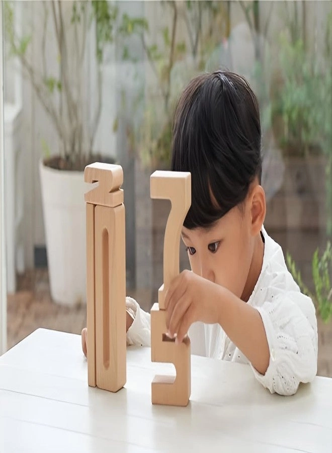 Number Blocks - Wooden SumBlox Style