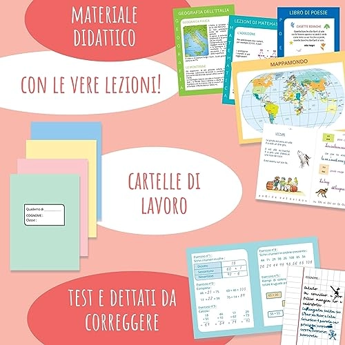 Se Fossi la Maestra - from 6 to 10 Years 80+ pieces