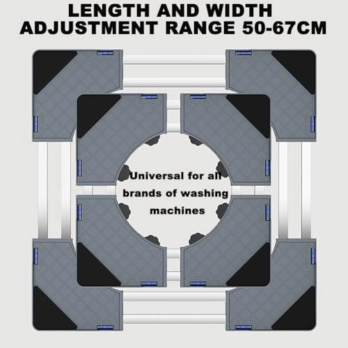 Adjustable Washing Machine Stand