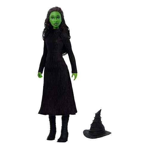 Elphaba Singer Doll - Plastic green skin singing Ages 4+