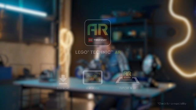 Technic Yamaha MT-10 SP (42159) - 4-cylinder engine functional steering