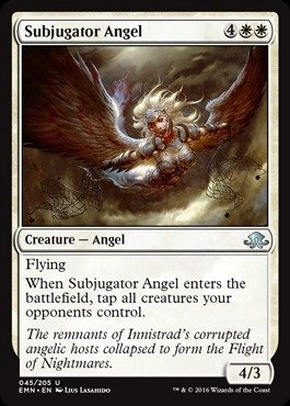 Magic: the Gathering Subjugator Angel 045/205