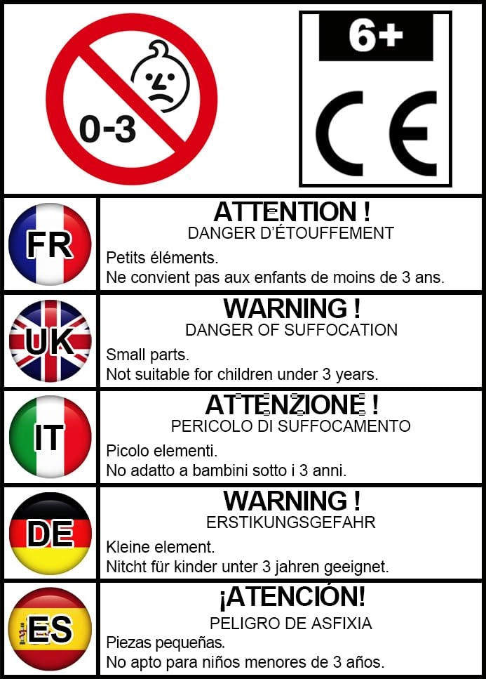 Farfaduvet VSTAR - 3 years and up 10 pieces