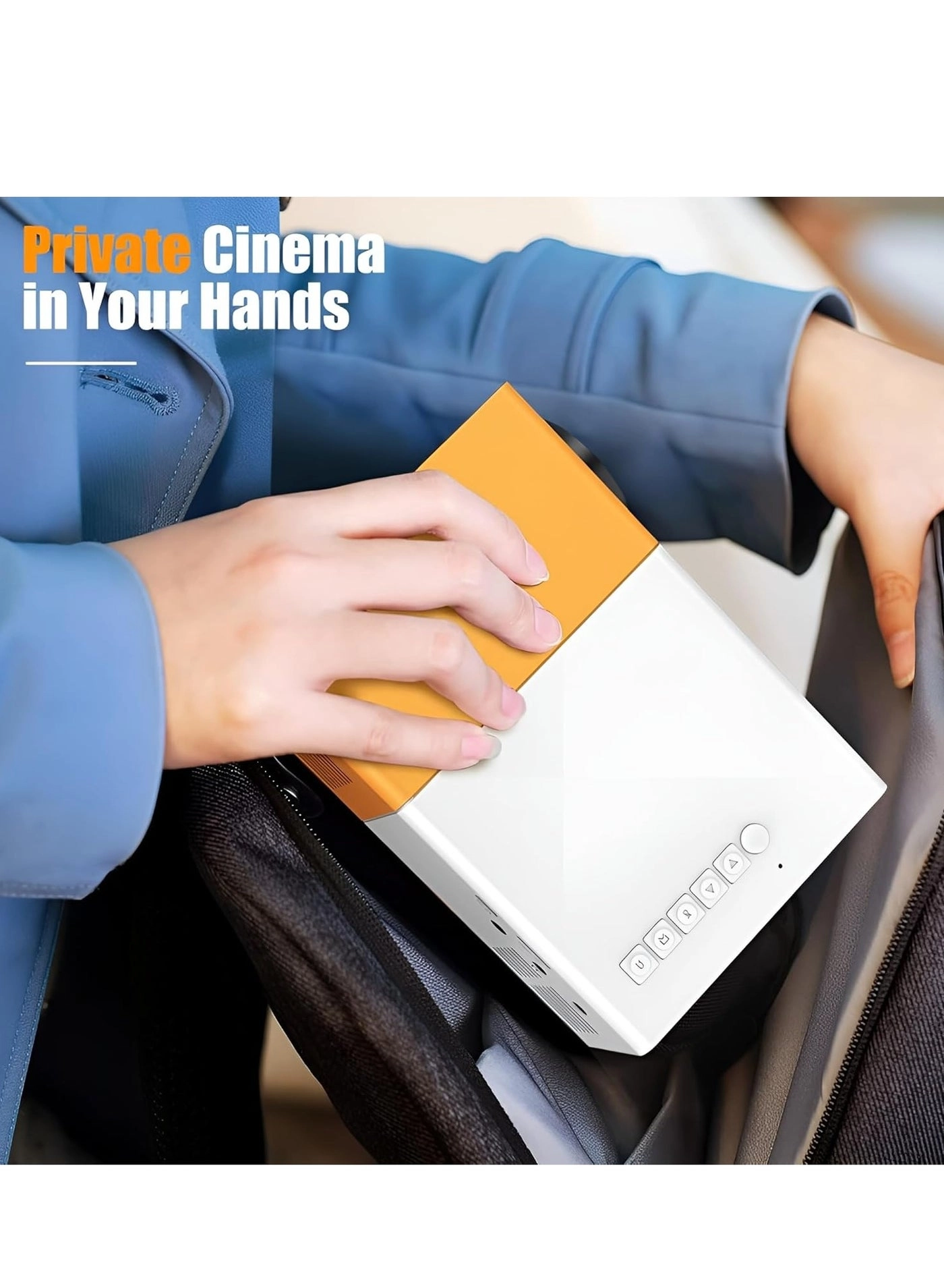 Portable Mini Projector Smart Projector 400 Lumens