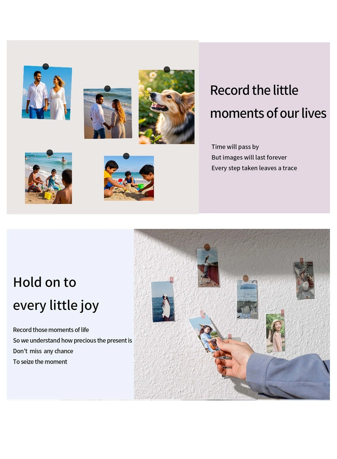 Mini Photo Printer CP2100 - Portable Bluetooth 300DPI