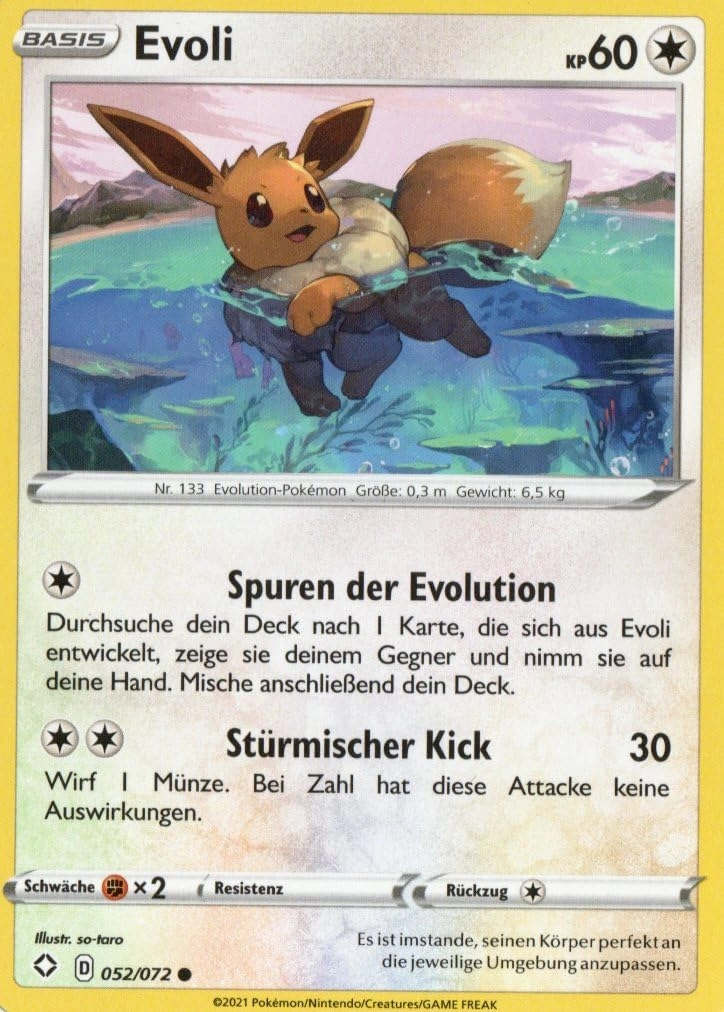 MZTCG Evoli SHF 052 - German