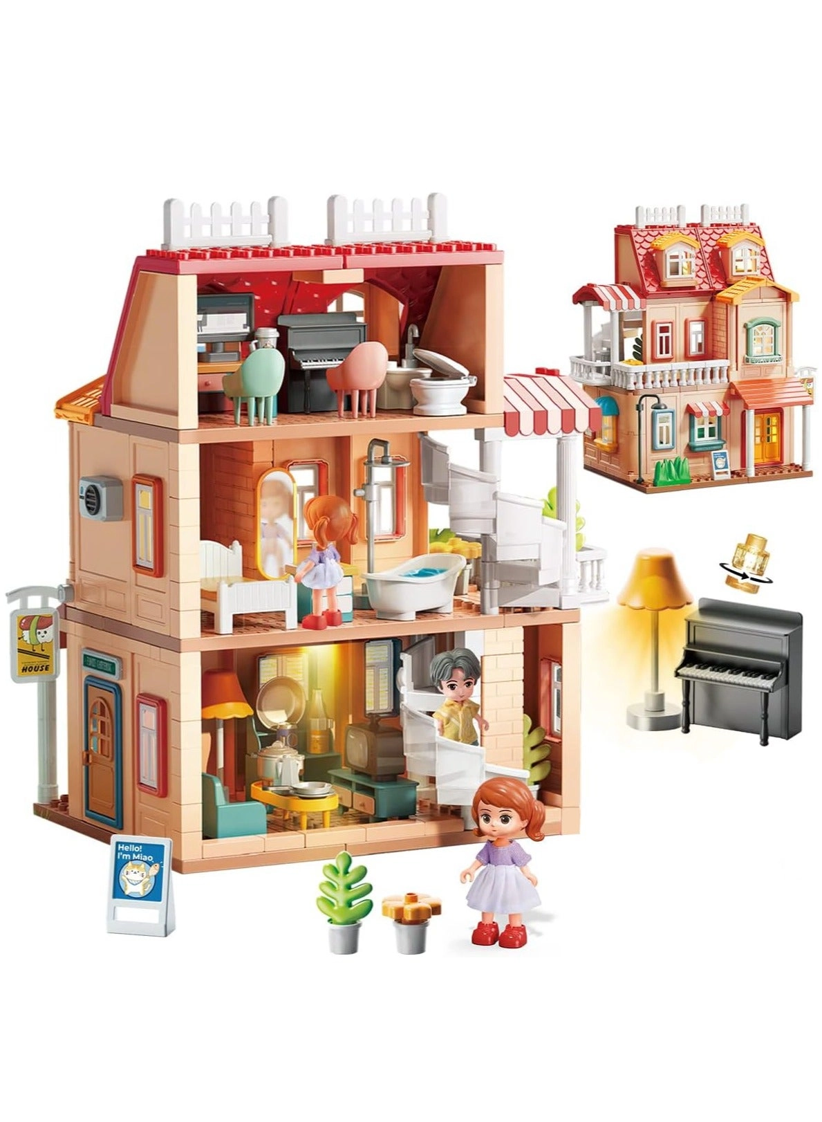 Building Blocks Set - Construction 246 pcs