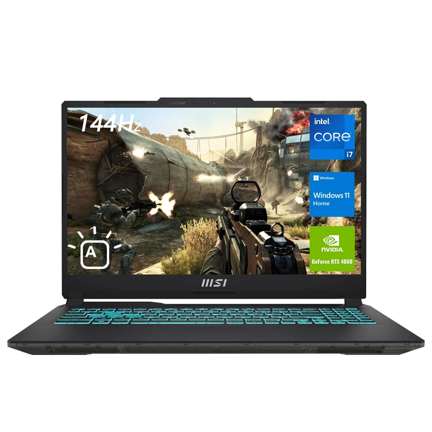 MSI Cyborg - 15.6'' i7-12650H 32GB DDR5 1TB SSD