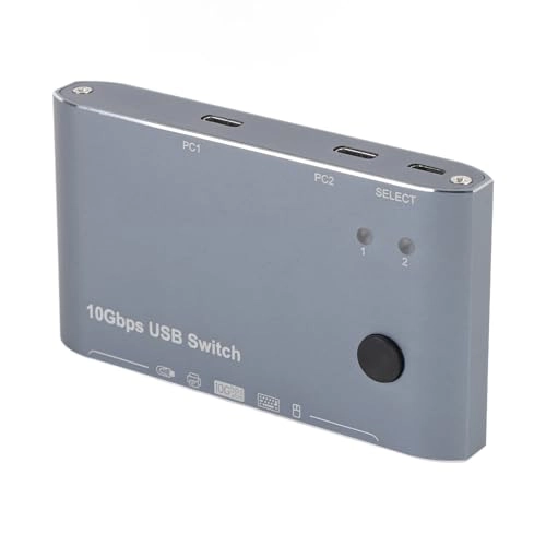 Leftwei USB 3.2 Switch Selector - 2 Computers