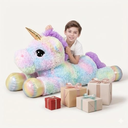 Unicorn Magical Rainbow 60 cm Plush