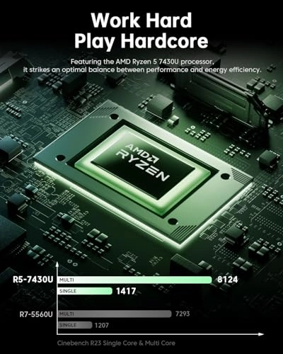 TX15 - 15.6'' Ryzen 5-7430U 16GB DDR4 512GB SSD