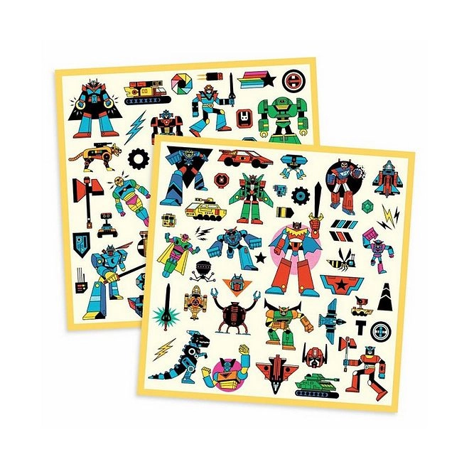 Robots Sticker Book 160 pcs