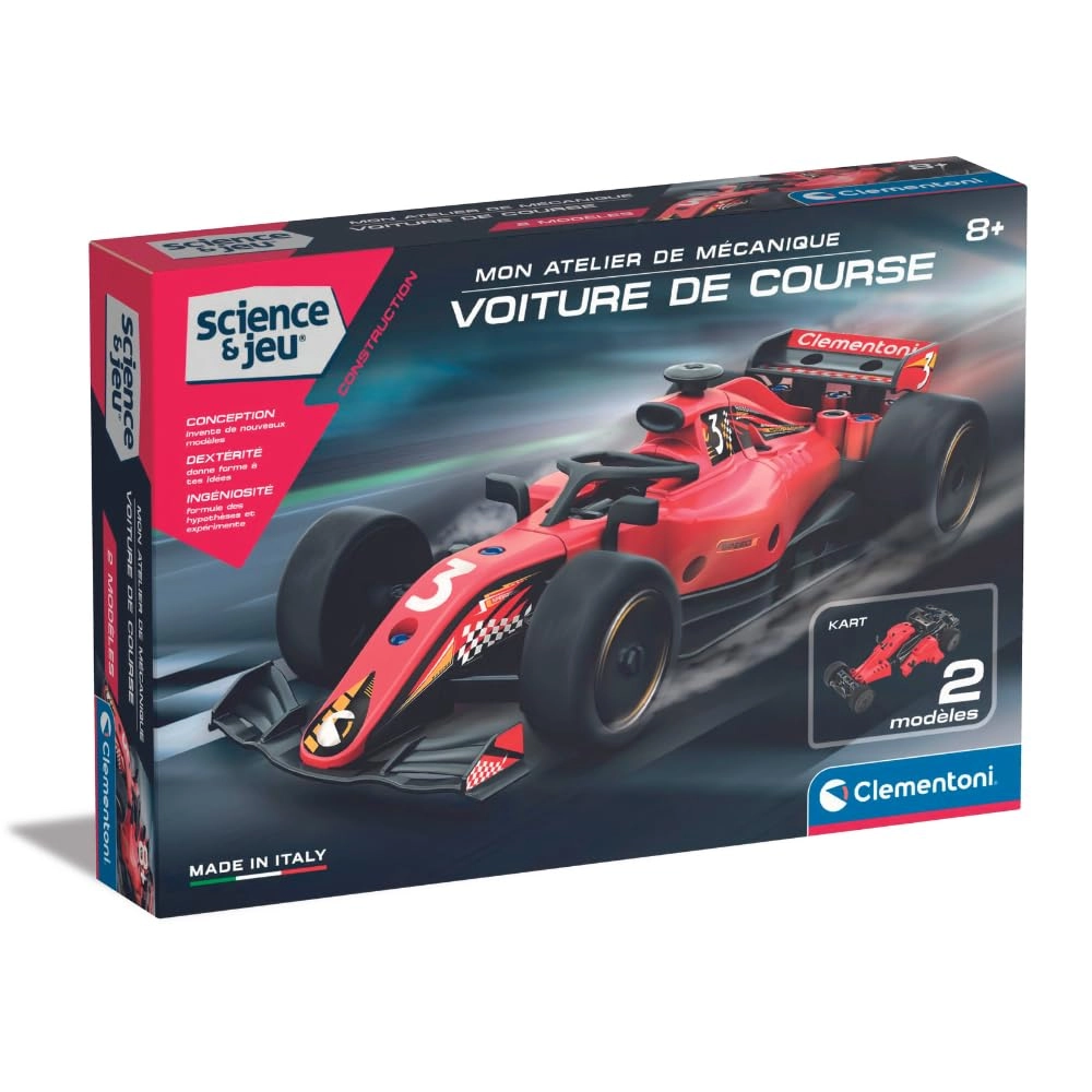 Clementoni My Mechanical Workshop - Hypercar 52536 pcs for ages 8+