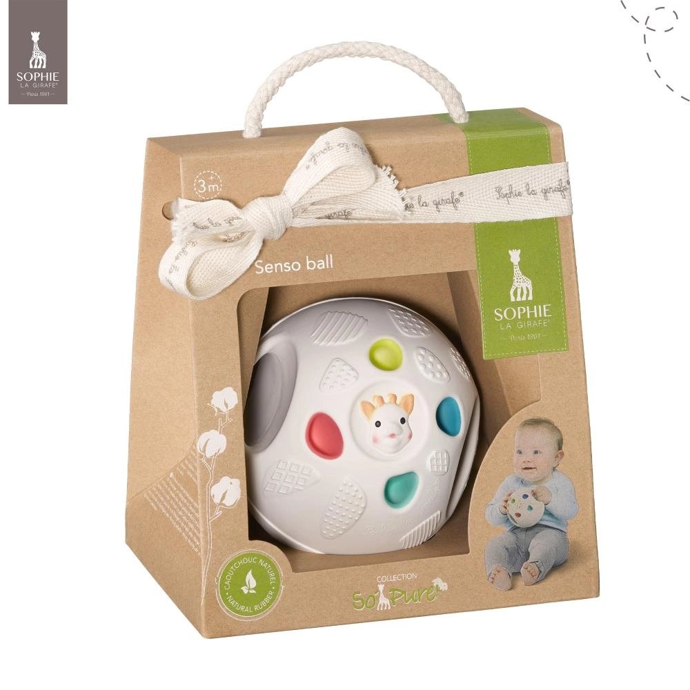 So'Pure Senso'Ball - 3 months 100% NATURAL RUBBER