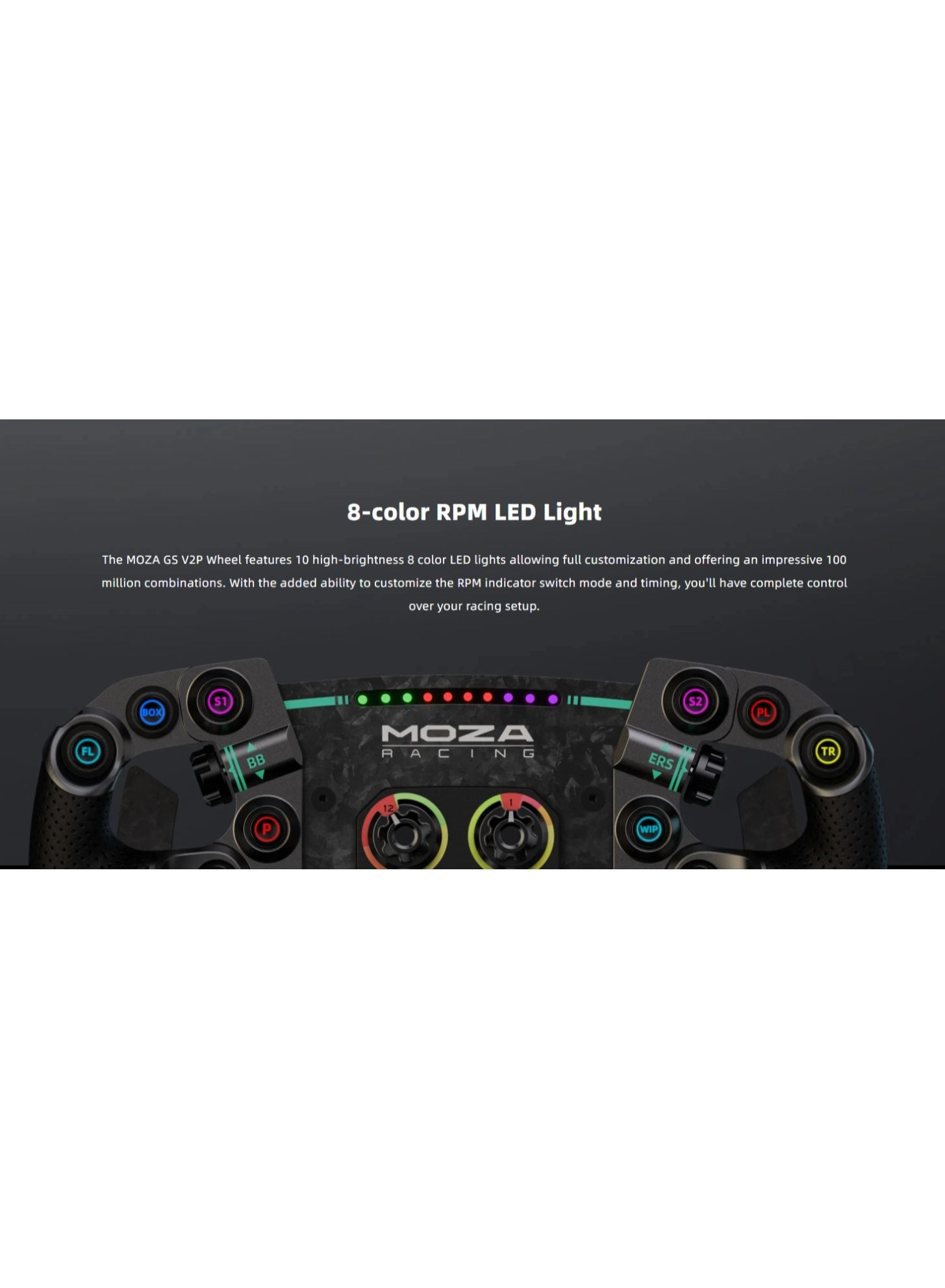GS V2P GT Steering Wheel