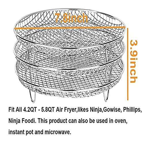 Air Fryer Rack - 304 stainless steel 3 Layers