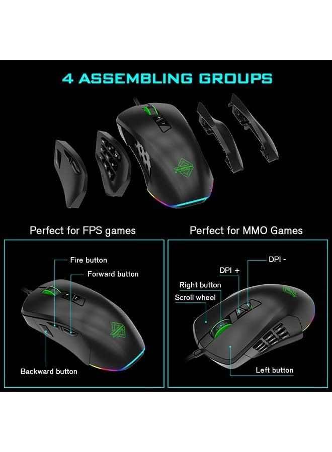 GTI Gaming Mouse - USB Wired