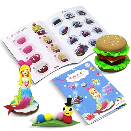 Modeling Clay Kit - 36 Colors Air Dry with Sculpting Tools
