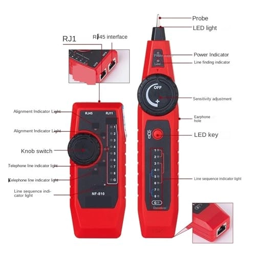 NF-810 - Portable PoE Network Cable Tester