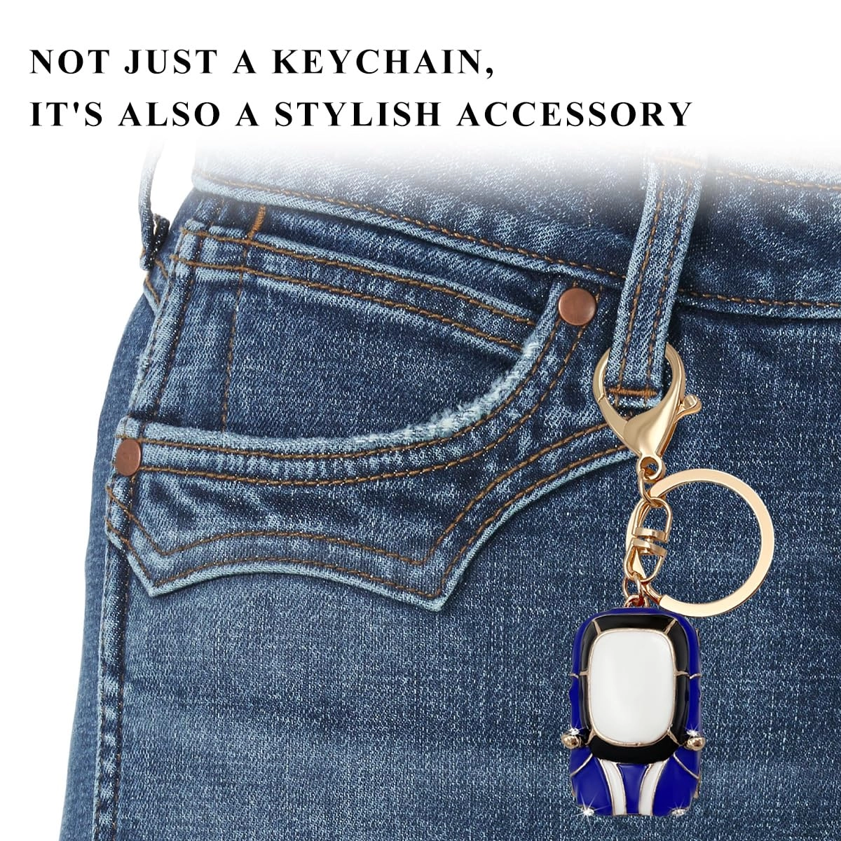 Car Model Rhinestone Keychain
