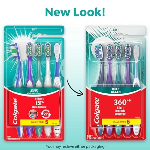 360 Whole Mouth Clean - Soft 5-Piece Pack