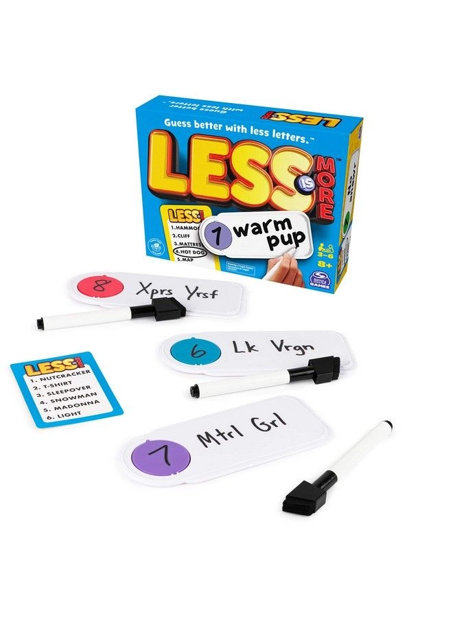 Less Is More Party - Card Game