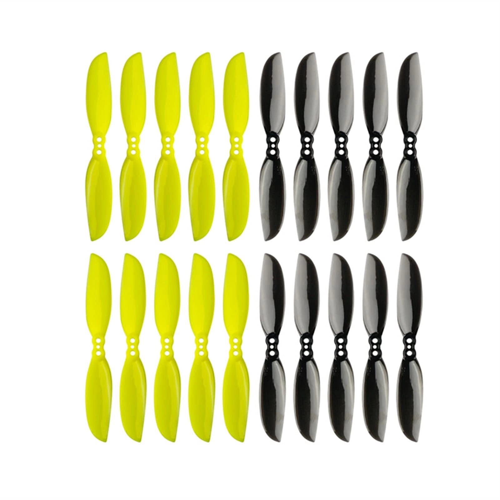 Wivplex Store 2-Blade Propeller - 3inch 75mm 10Pairs Mixed Color