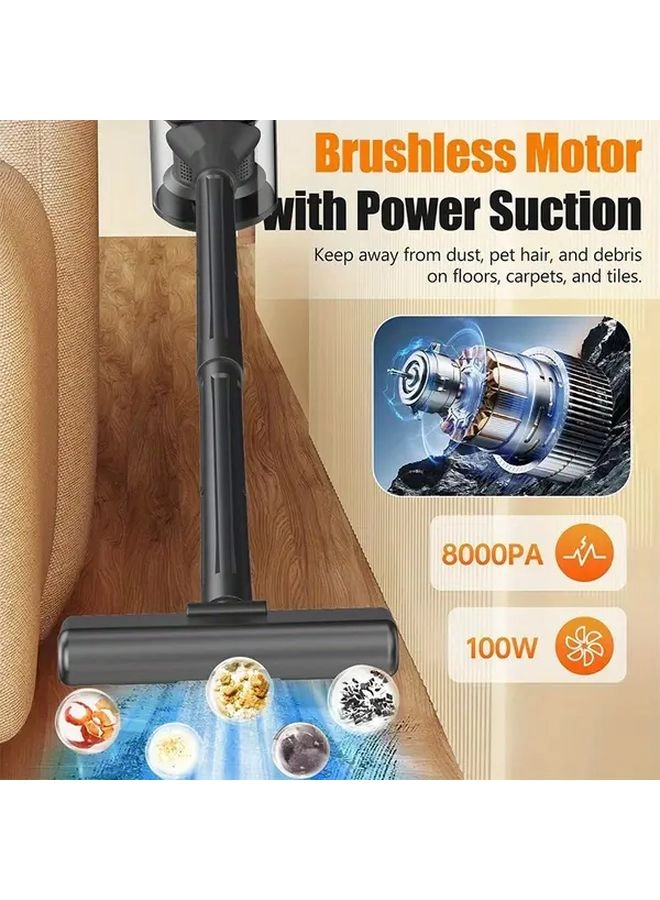 4-in-1 Wireless Handheld Vacuum Cleaner - 2000mAh