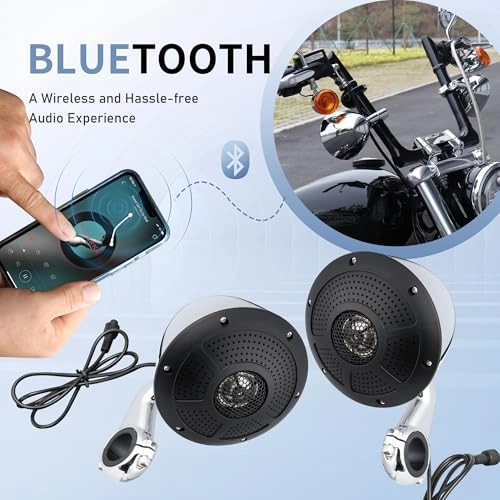 Motorcycle Bluetooth Amplifier & Speakers - 2