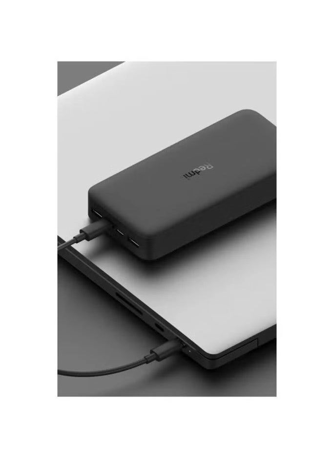 Portable Fast Charge Power Bank - 20000mAh Dual USB Outputs