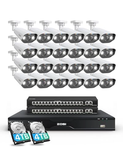 32 Channel 4K PoE Security Camera System