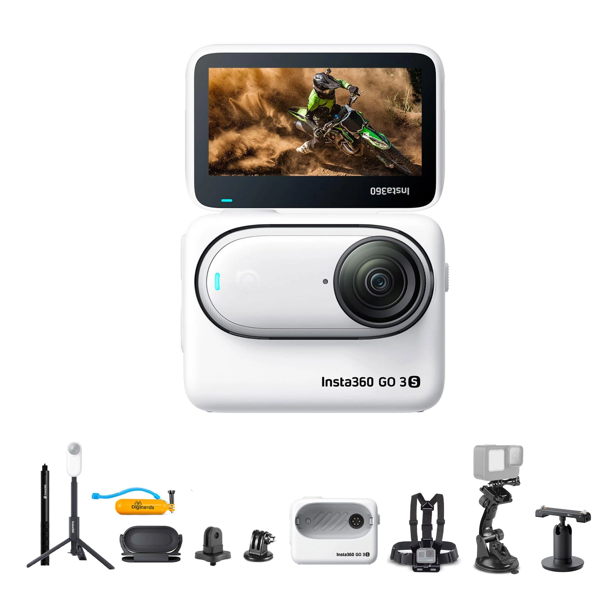 GO 3S - 64GB 4K + Action Pod + 50-in-1 Accessory Kit
