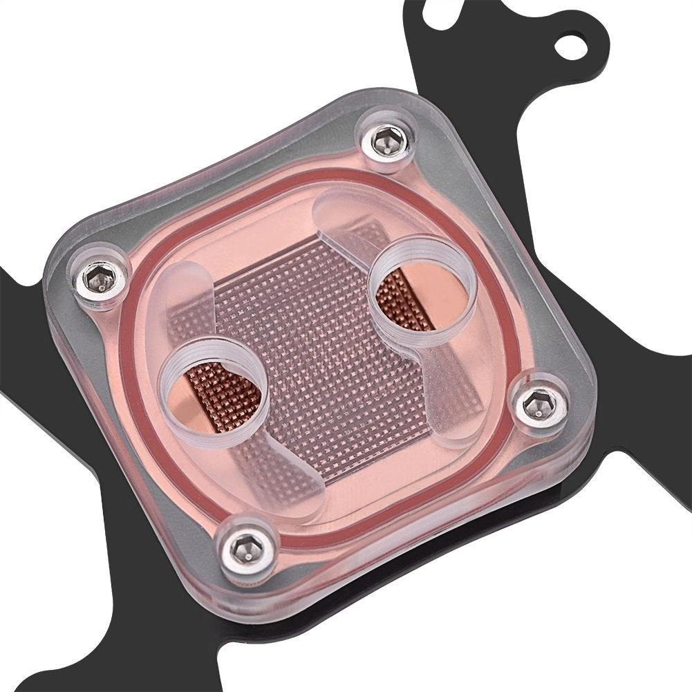 CPU Water Cooling Block - 50mm Copper Base Intel/AMD