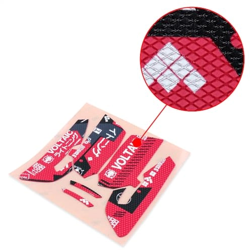 Cool Patterns Textures Grip Tape - Razer Viper Viper Ultimate Red