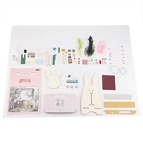 Miniature Wooden House - LED Light DIY