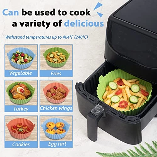 Air Fryer Liner - Silicone 2 PCS