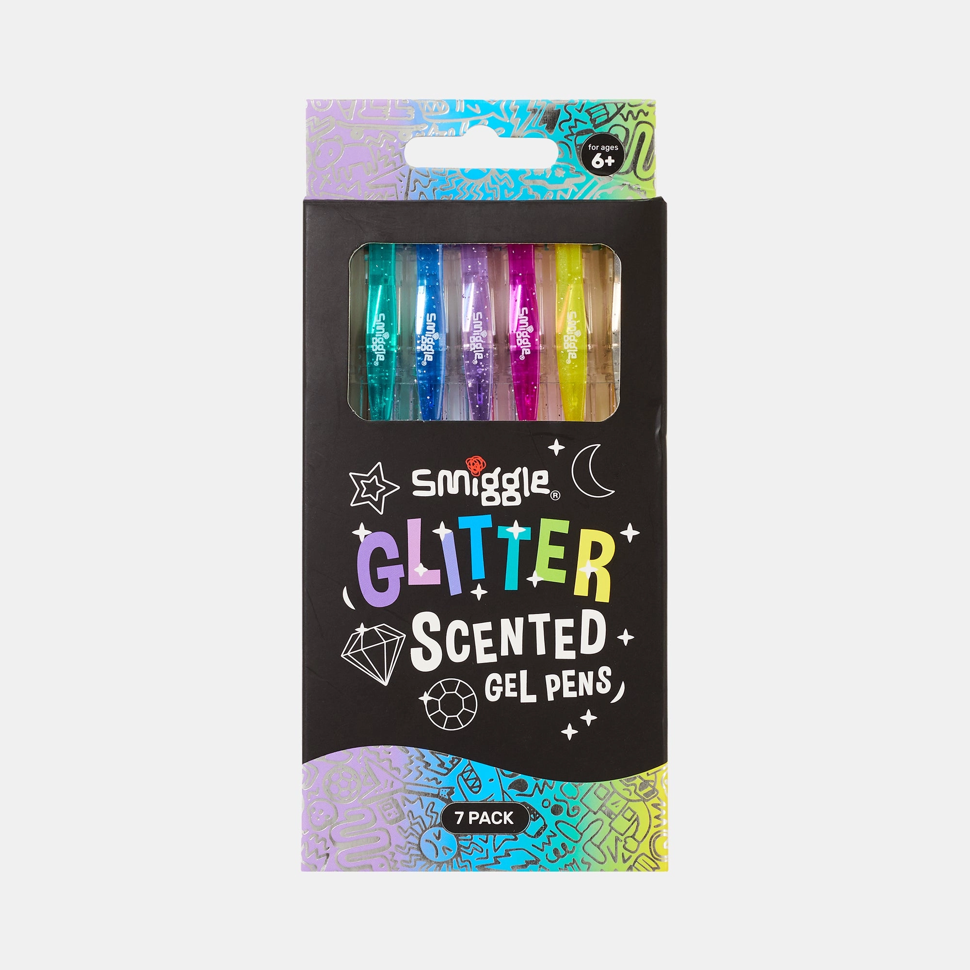 Glitter Scented Gel Pens - X7