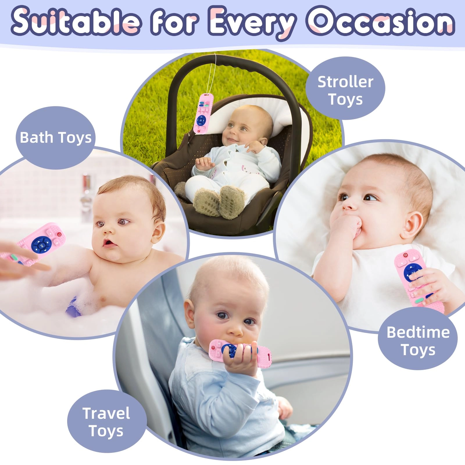 Remote Control Teether - Silicone