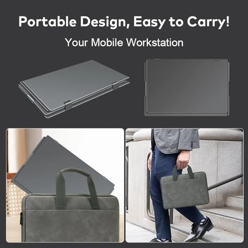 Portable Quad Screen Monitor - 1920x1200 15.3 Inch