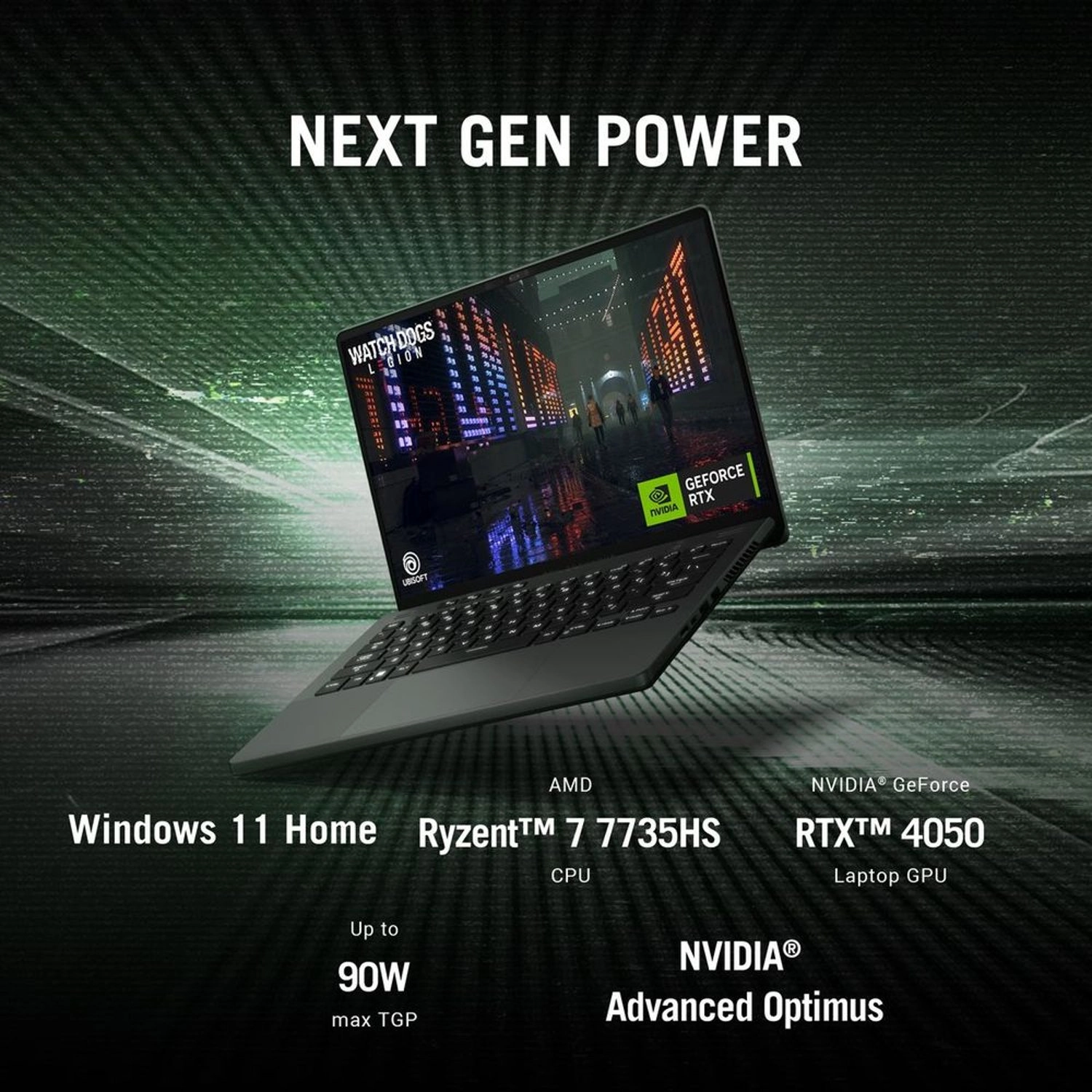 ROG Zephyrus G14 GA402NU-7161G - 14'' Ryzen R7-7735HS 16GB 1000GB SSD