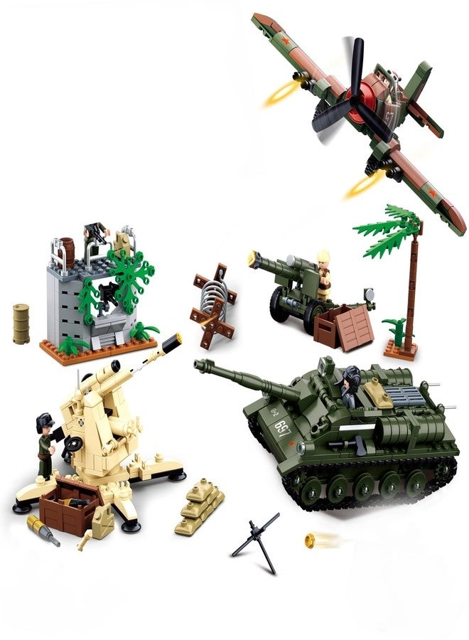 Sluban Military Base - WW2 Army Lego