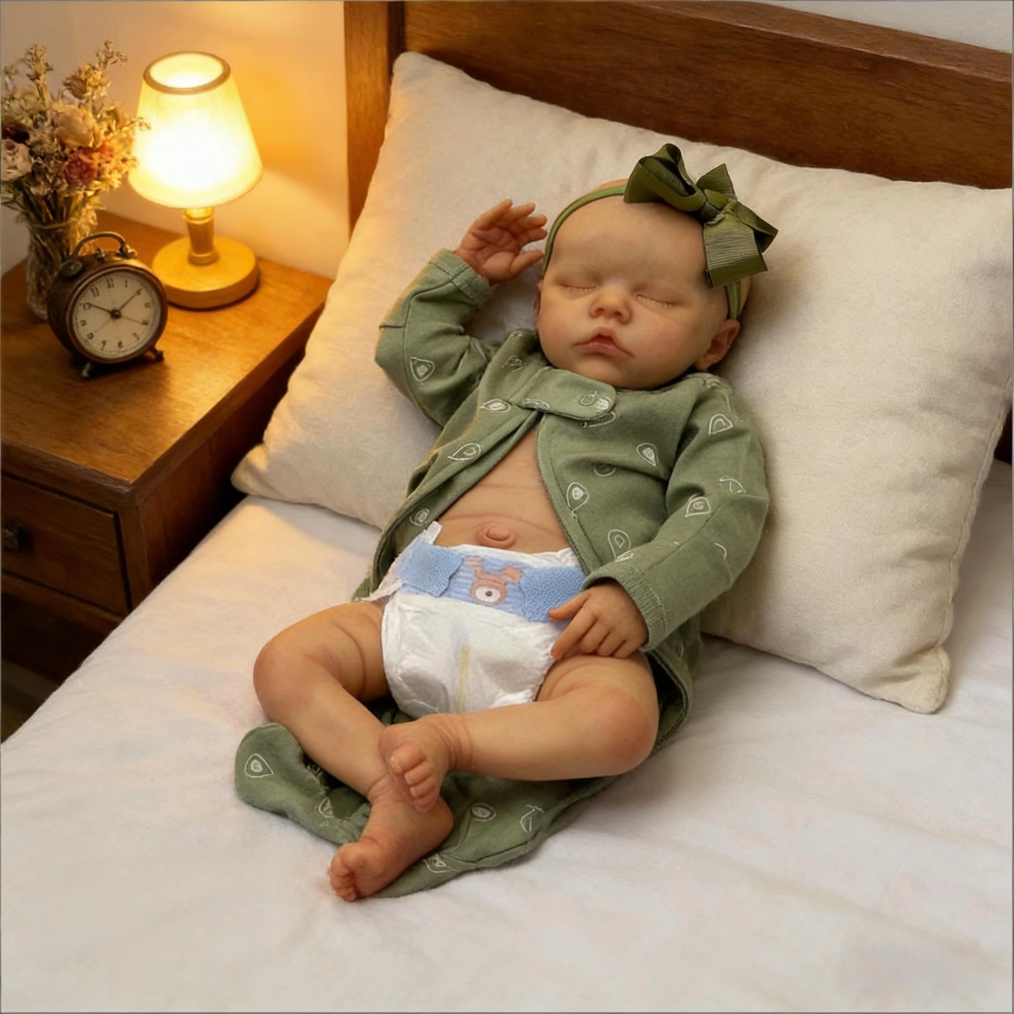 Nanjing Tianzeng Gifts Co.,Ltd Reborn Baby Doll - 18 inch Vinyl Girl Ages 3+