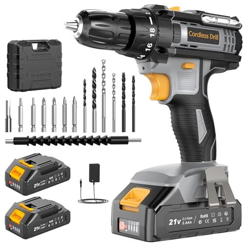 Cordless Drill - 2.0Ah 21V