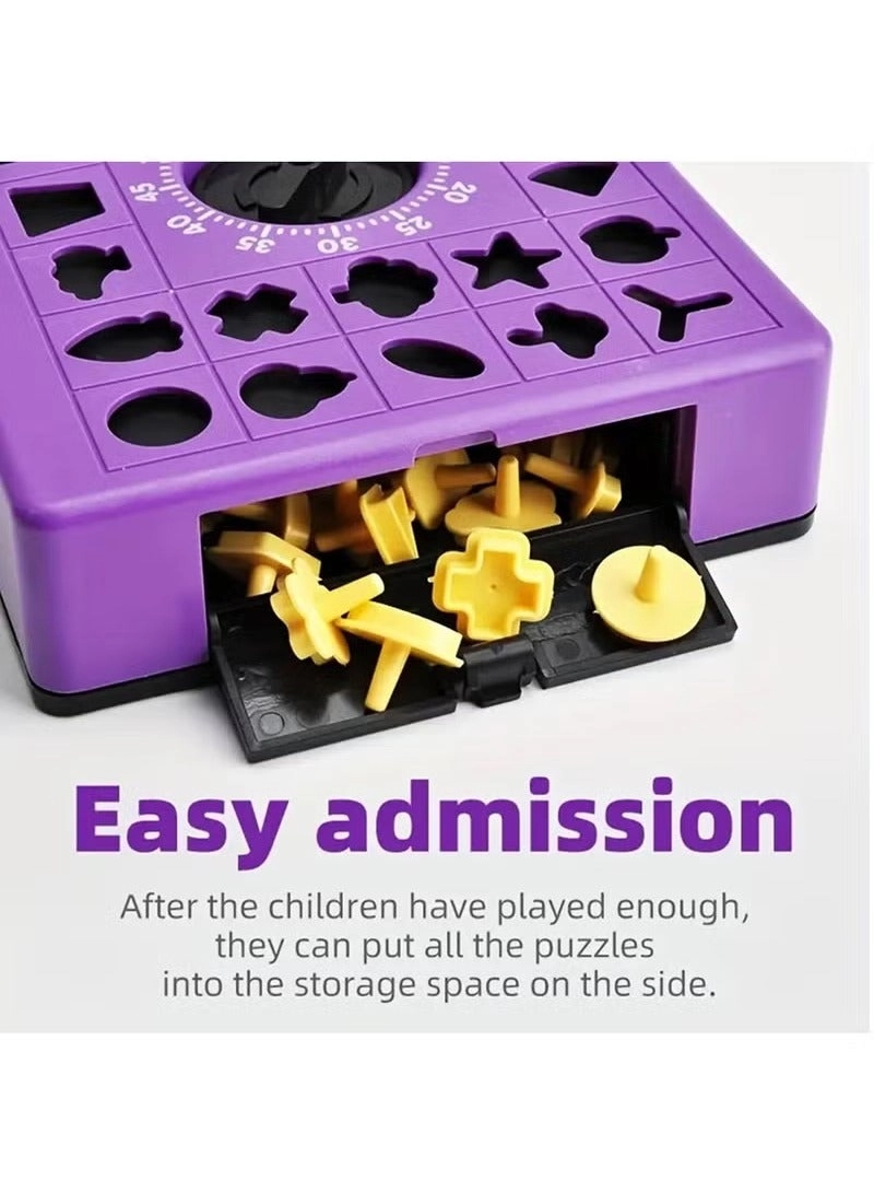 Shape Matching Popup Tray - 26 pieces