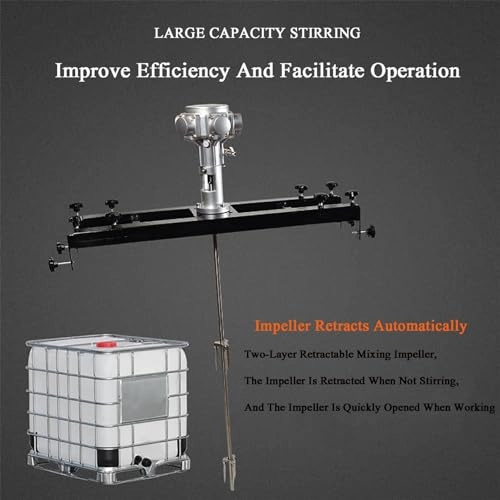 Pneumatic Mixer - 1000L 3/4HP