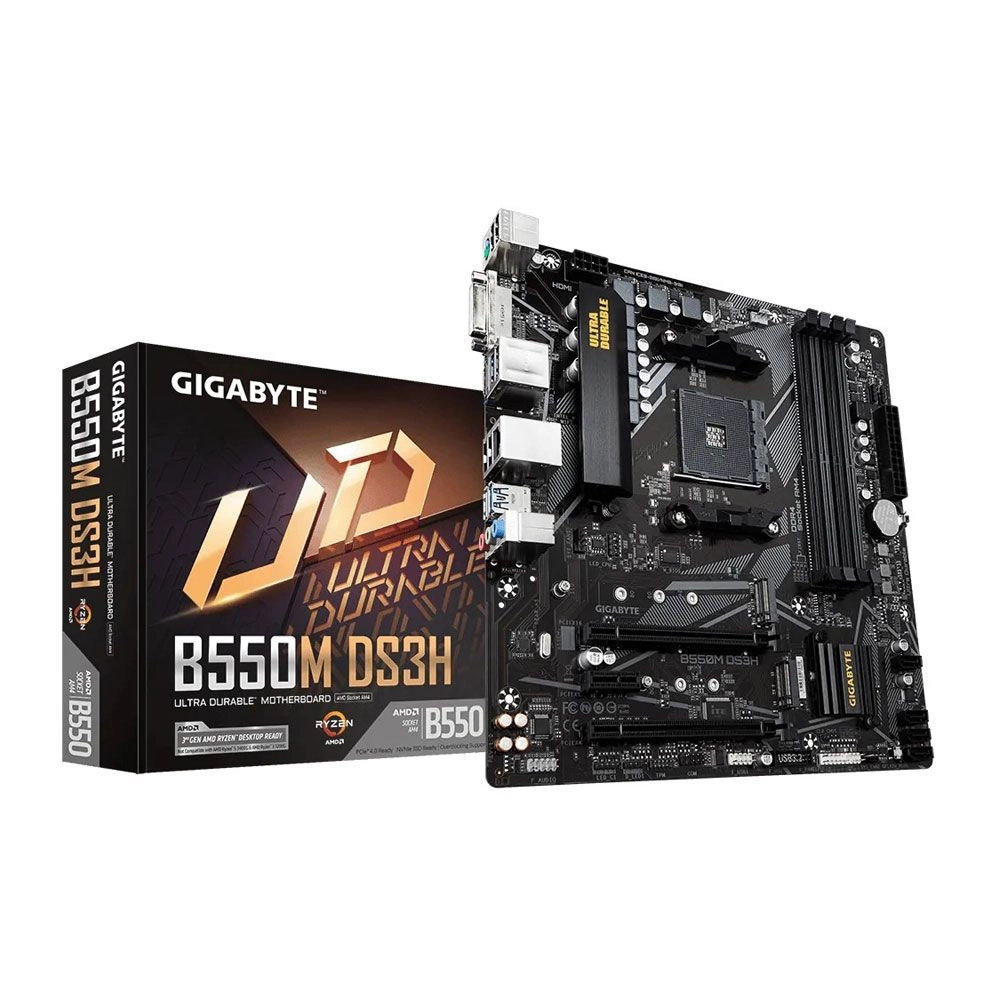 GIGABYTE B550M DS3H AC - AM4 4xDDR4