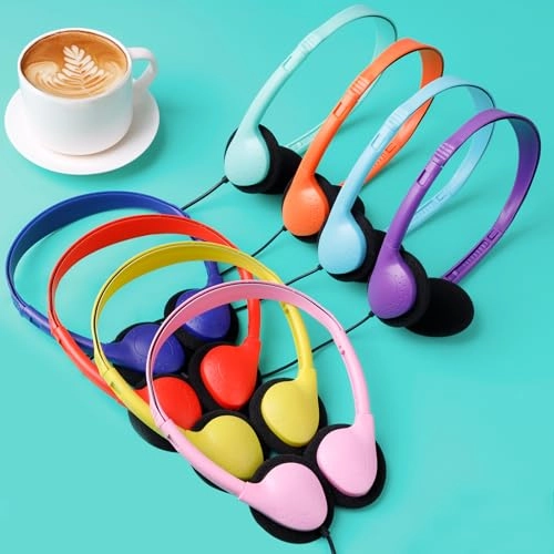 Classroom Headphones Wired Headphone 36 Pack