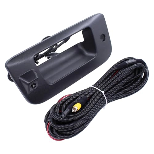NewYall Tailgate Handle with Rear View Backup Park Assist Camera