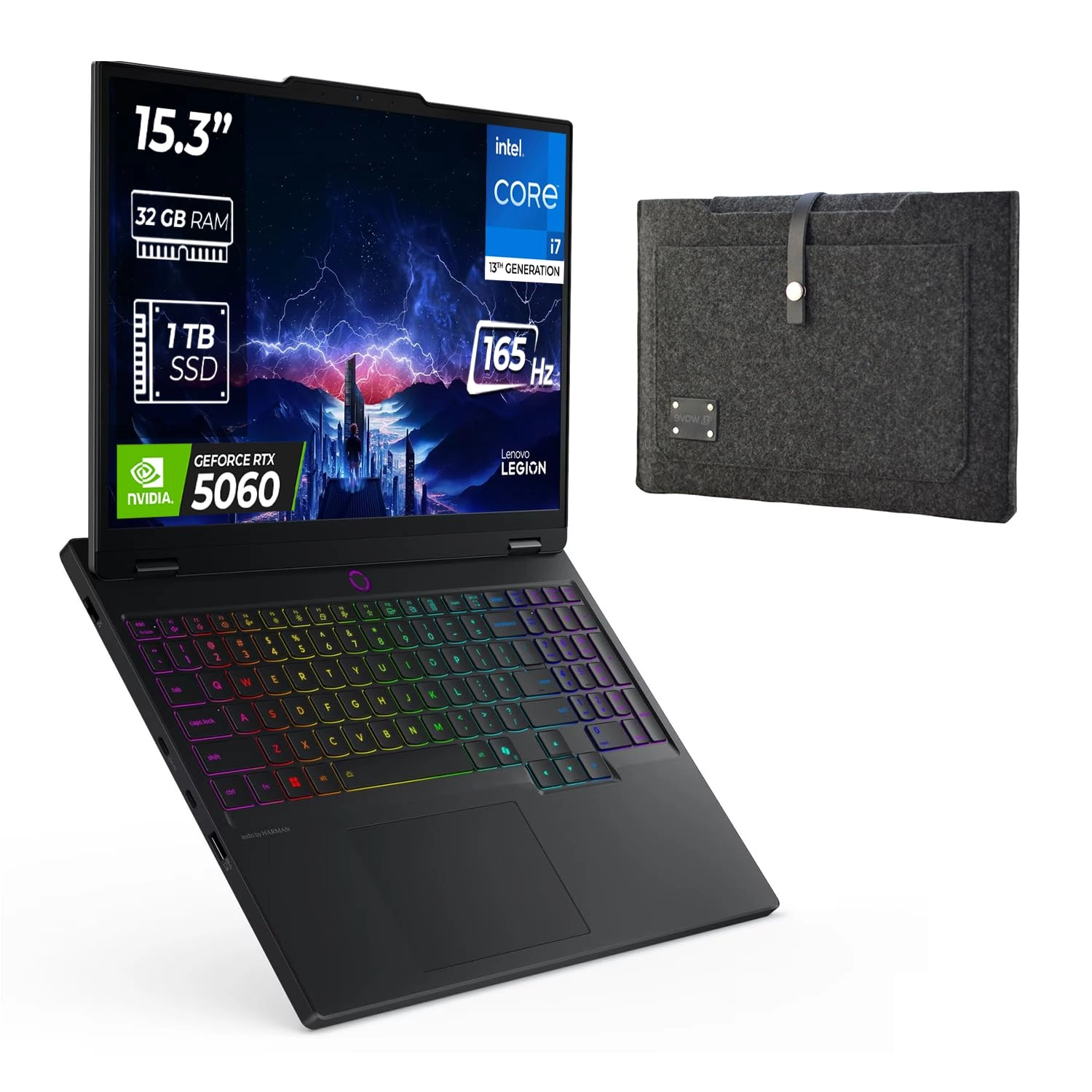 Legion 5 15IRX10 - 15.3'' Core i7-13650HX 32GB DDR5 1TB SSD